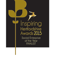 Inspiring Herts Social Enterprise of the Year finalist logo